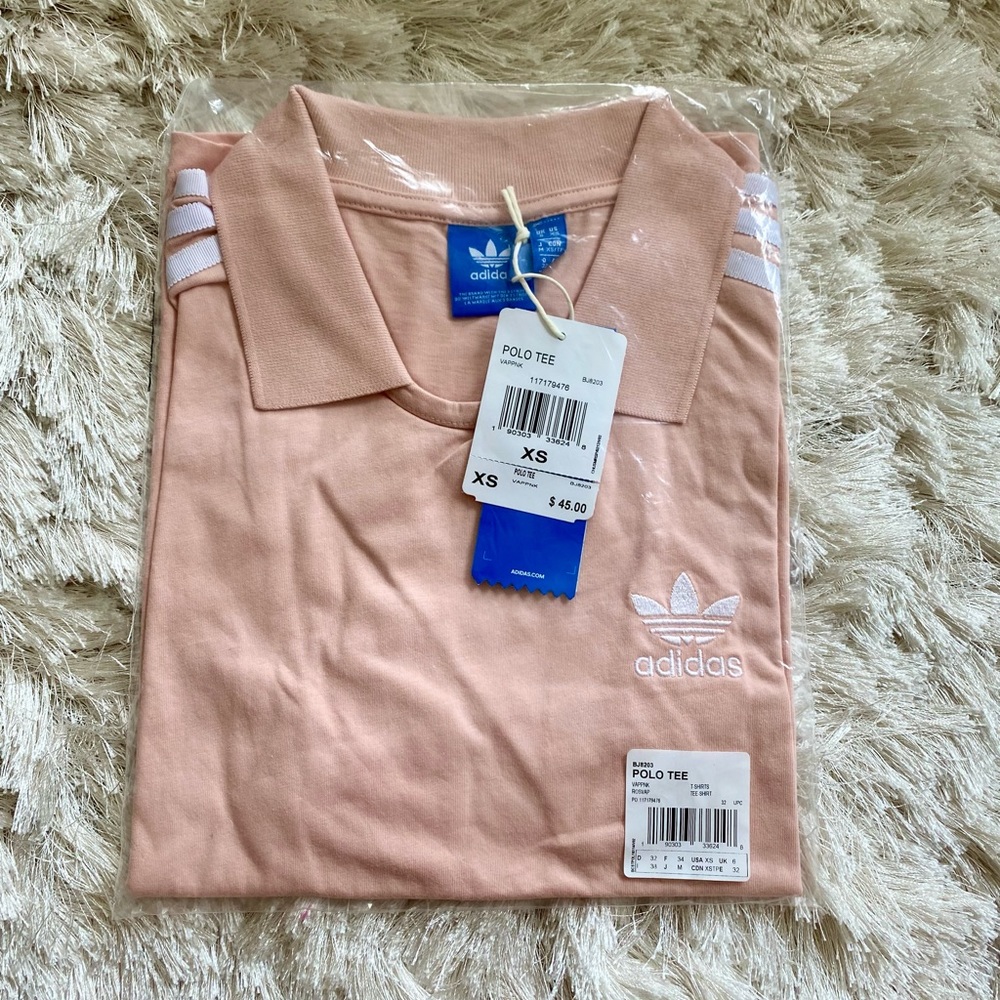 Adidas Originals Peach Polo Shirt